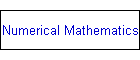 Numerical Mathematics