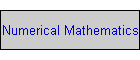 Numerical Mathematics